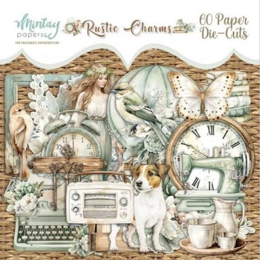 Die Cuts Rustic Charms Mintay Papers