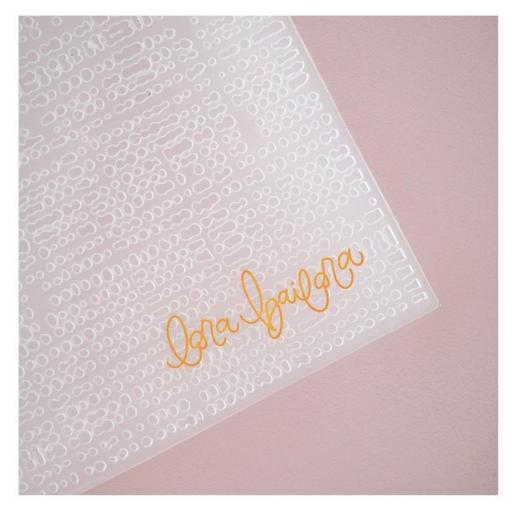 Carpeta De Embossing Tejido Lora Bailora [1]