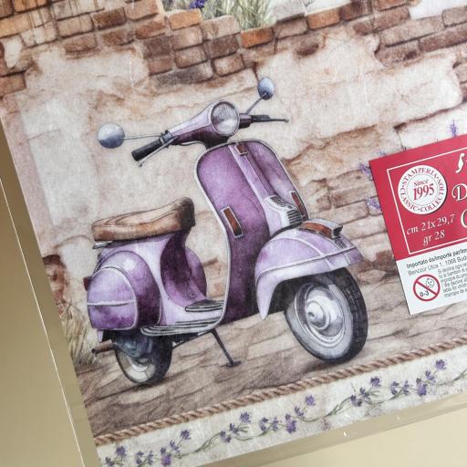 Papel De Arroz Vespa Lavender Stamperia [0]