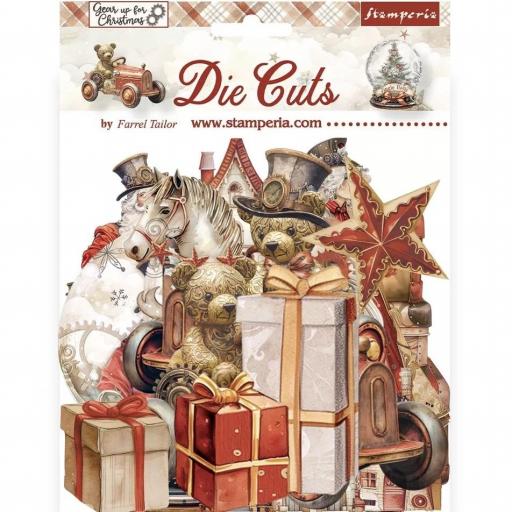 Die Cuts Gear Up For Christmas  Stamperia