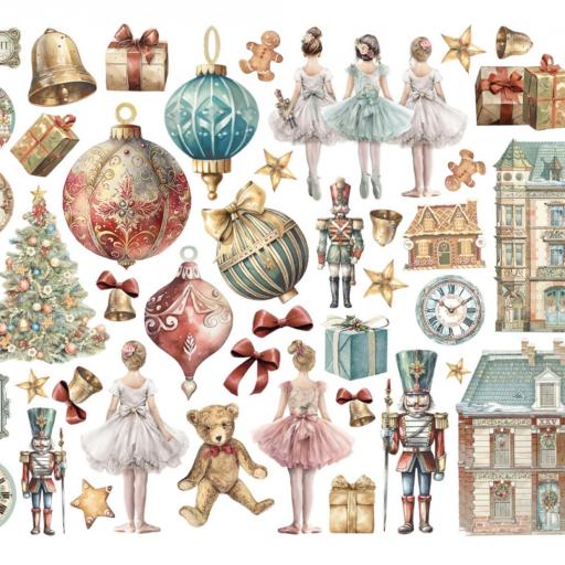 Die Cuts The Nutcracker  Stamperia [2]