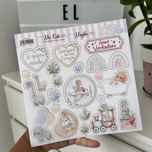 Die Cuts Colección Puro Amor Azules Dayka Trade [0]