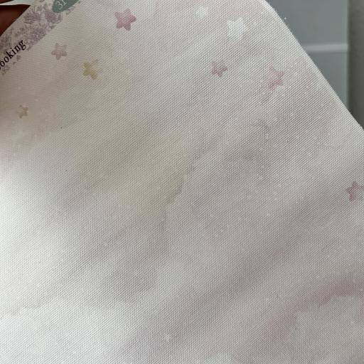 Tela de Encuadernar Nubes Y Estrellas Puro Amor Rosas Dayka Trade [2]