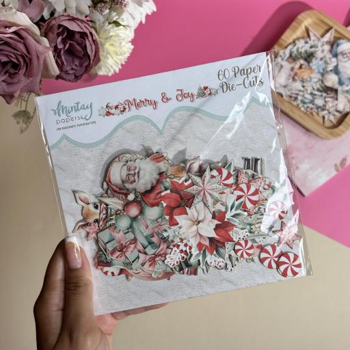 Die Cuts Merry & Joy Mintay Papers [1]