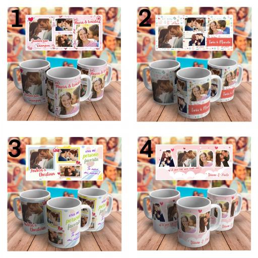 Taza Día Especial Para Enamorados Varios Modelos