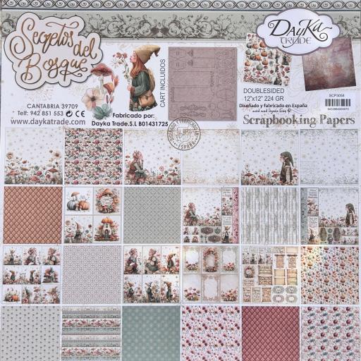 Set De Papeles Secretos Del Bosque Dayka Trade [7]