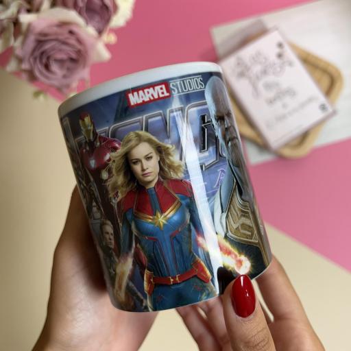 Taza Sublimada Héroes Marvel