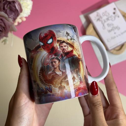 Taza Sublimada Modelo Spiderman