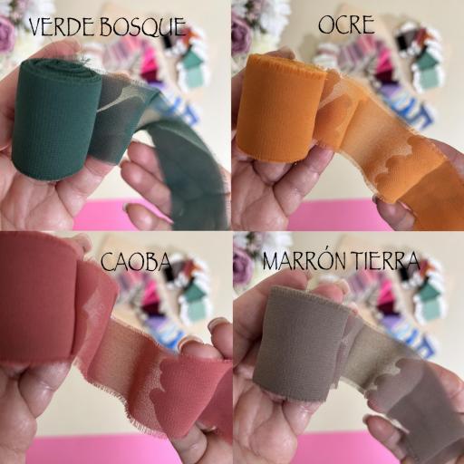 Marcasitios personalizado En Madera Con Cinta Gasa Deshilachada El Rincon Scrap [6]