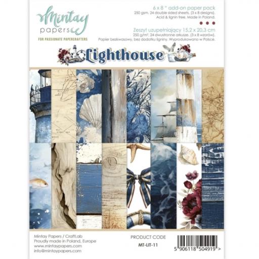Set de Papeles Lighthouse Mintay Papers 