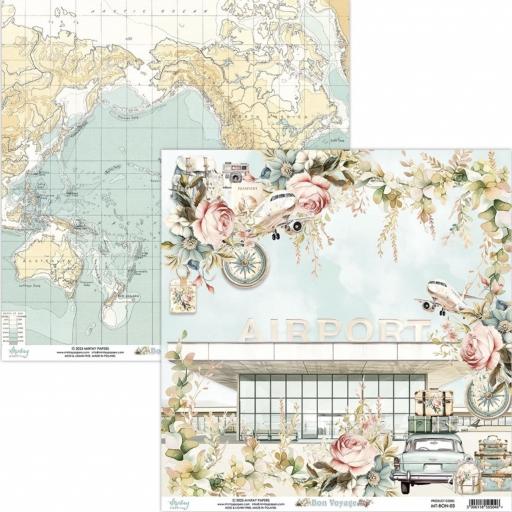Set de Papeles Bon Voyage Mintay Papers  [2]