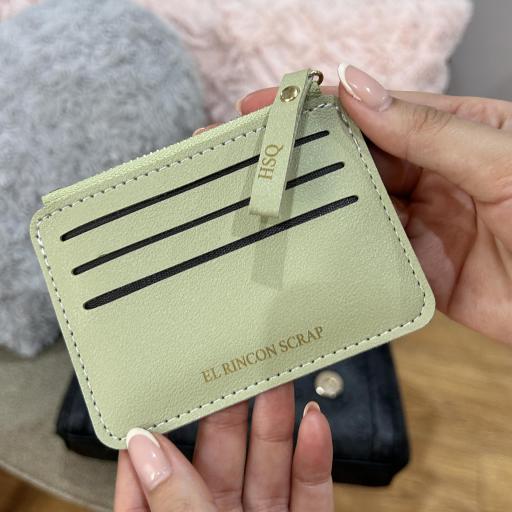 Tarjetero Monedero Personalizado El Rincon Scrap [2]