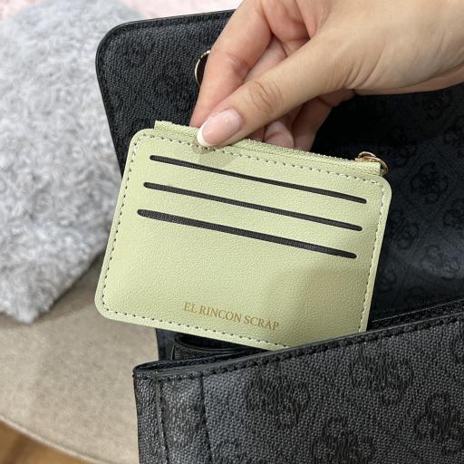 Tarjetero Monedero Personalizado El Rincon Scrap [4]