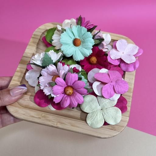 Set Flores De Papel Lemoncraft