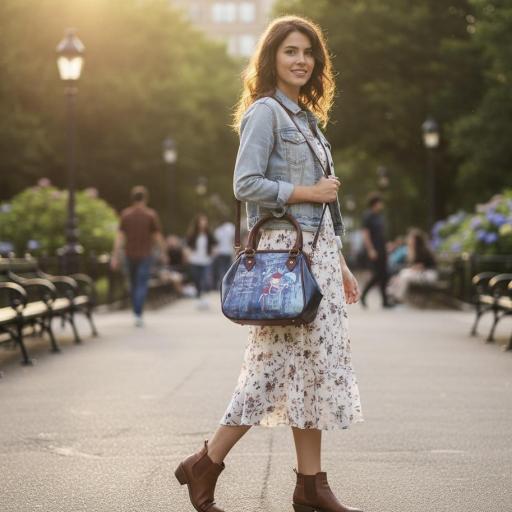Bolso Mochila Con Apertura De Muelles Amelie París Vintage [1]