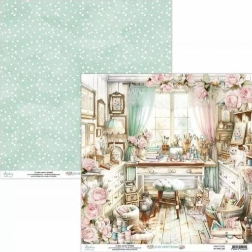 Set de Papeles In My Craftroom Mintay Papers  [6]