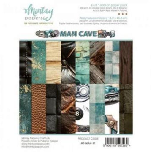 Set de Papeles Man Cave Mintay Papers 