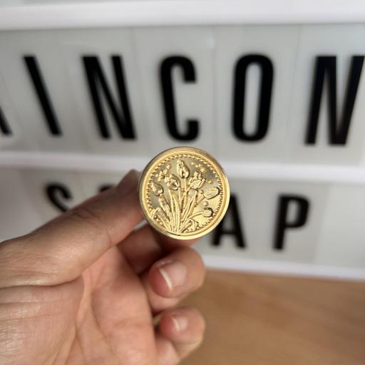 Sello De Lacre Ramo De Tulipanes [0]