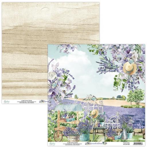Set de Papeles Lavender Farm Mintay Papers  [5]