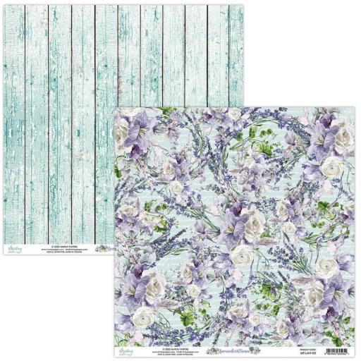 Set de Papeles Lavender Farm Mintay Papers  [6]