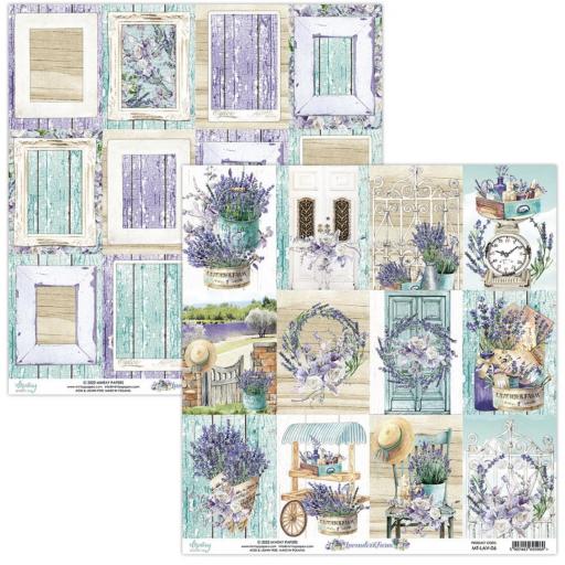 Set de Papeles Lavender Farm Mintay Papers  [7]