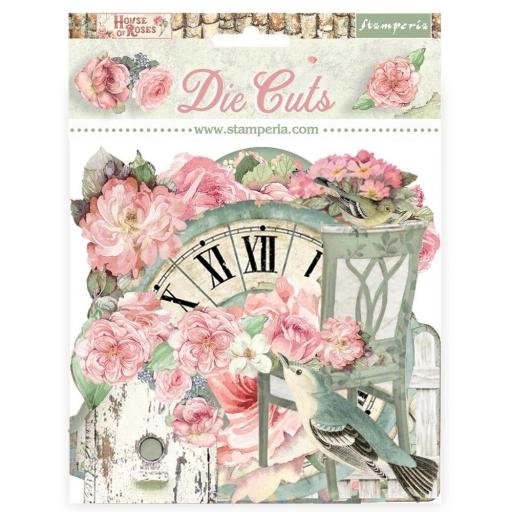 Die Cuts House Of Roses  Stamperia
