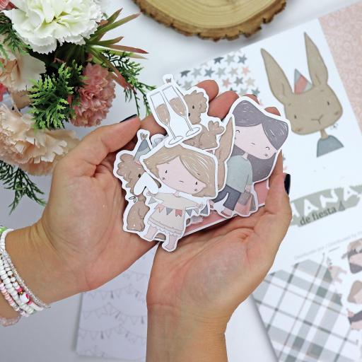 Set Die Cuts Ohana De Fiesta Alúa Cid