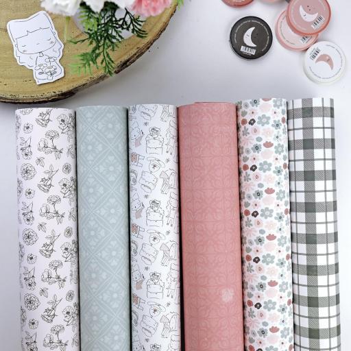 Papel Laminado Popurrí Menos Es Nada Alúa Cid [2]