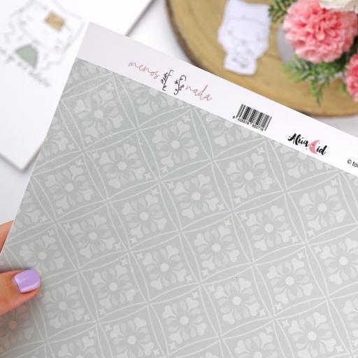 Papel Laminado Papel Pintado Menos Es Nada Alúa Cid [1]