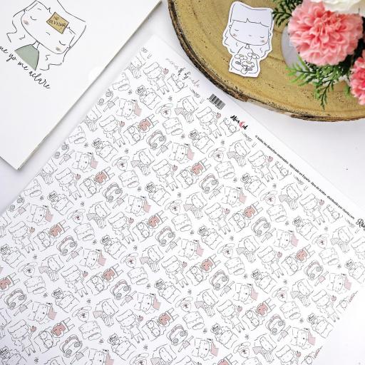 Papel Laminado Popurrí Menos Es Nada Alúa Cid