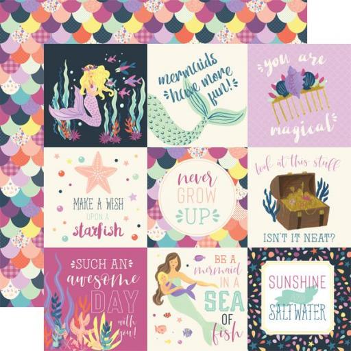 Kit De Papeles Mermaid Dreams Echo Park [5]