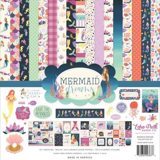 Kit De Papeles Mermaid Dreams Echo Park