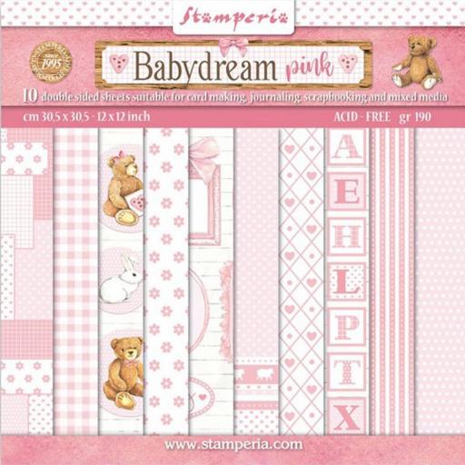 Set De Papeles Babydream Pink Stamperia [0]