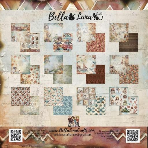 Set de Papeles Aloha BellaLuna Crafts [1]