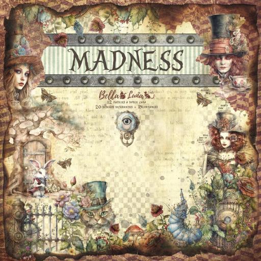 Set de Papeles Madness BellaLuna Crafts [0]