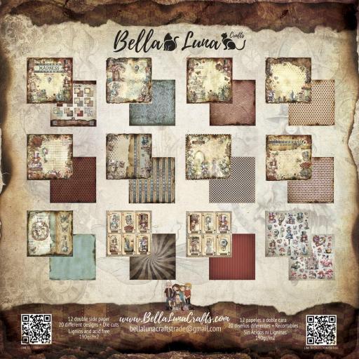 Set de Papeles Madness BellaLuna Crafts [1]