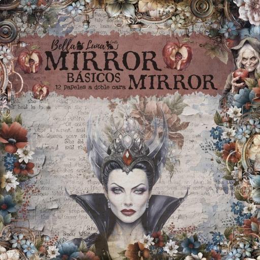Set de Papeles Mirror Mirror Básicos BellaLuna Crafts [0]