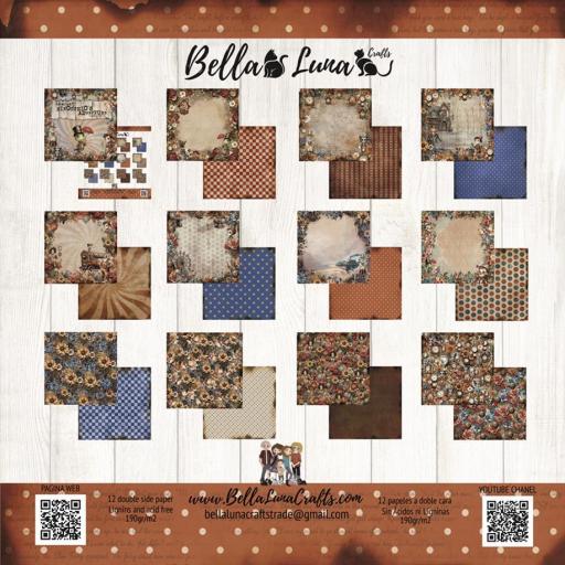 Set de Papeles Pinocchio´s Adventure BellaLuna Crafts [1]
