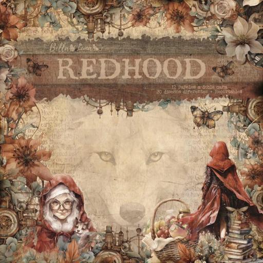 Set de Papeles Redhood BellaLuna Crafts