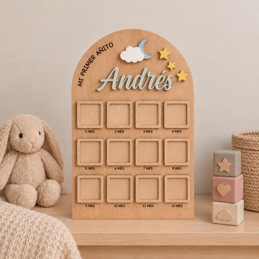 Tablero Mi Primer Añito Personalizado  [1]