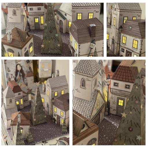 Set de Papeles Un Pueblito Muy Navideño  El Altillo de los Duendes  [2]