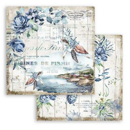 Set De Papeles Romantic Collection Sea Dream Stamperia [1]