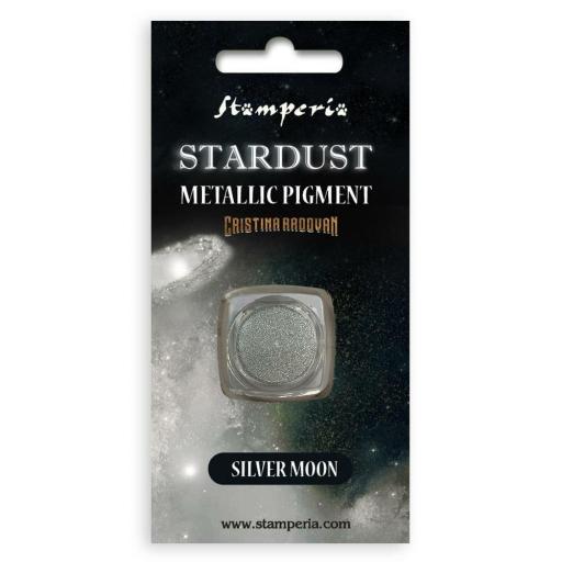 Pigmento Metàllico Stardust Silver Moon Stamperia [0]