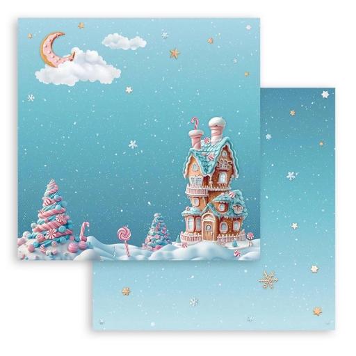 Set de Papeles Candy Christmas Stamperia  [4]