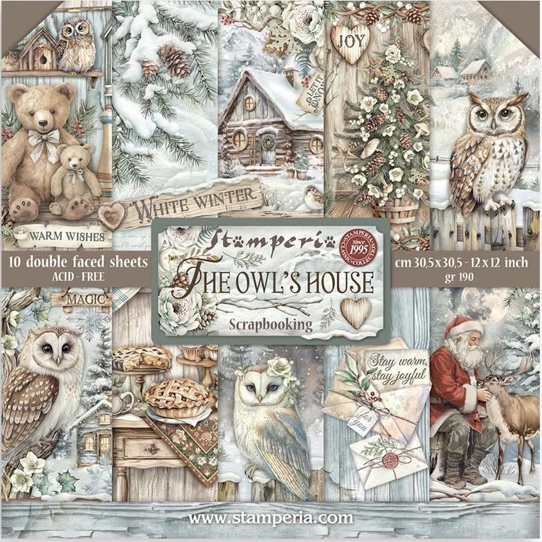 Set de Papeles The Owl´s House Stamperia