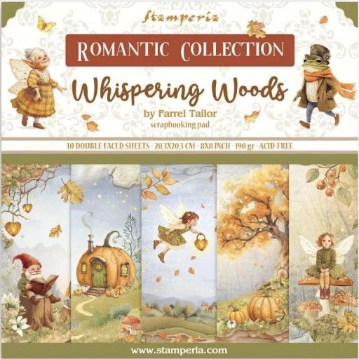 Set de Papeles Whispering Woods Stamperia  [0]