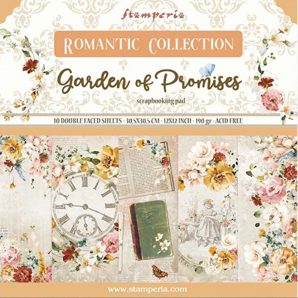 Set de Papeles Garden of Promises Stamperia 