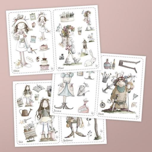 Bloc Todos Los Personajes De El Altillo De Los Duendes  [1]