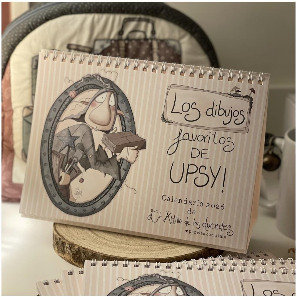 Calendario 2026 Los Dibujos Favoritos De Upsy El Altillo De Los Duendes