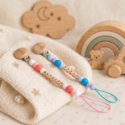 Chupetero Bebé Personalizado 